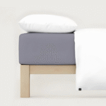 Steel Gray Fitted Bedsheet