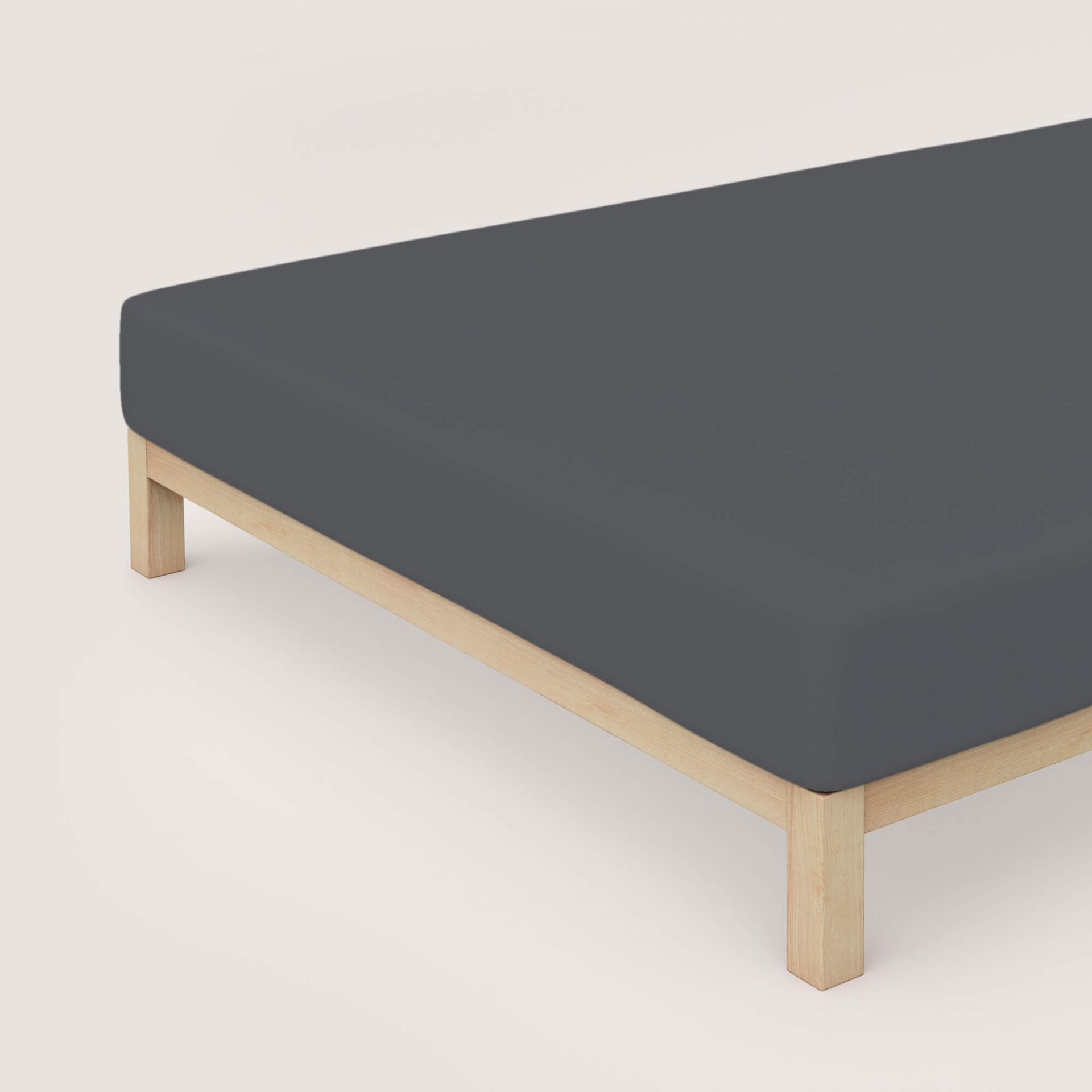 Dark Gray Fitted Bedsheet - Image 2