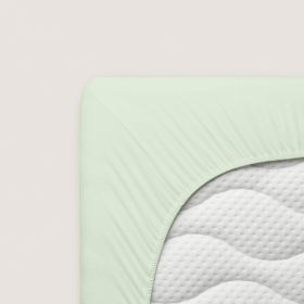 Light Green Fitted Bedsheet - Image 3