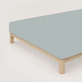 Sky Blue Fitted Bedsheet - Image 2